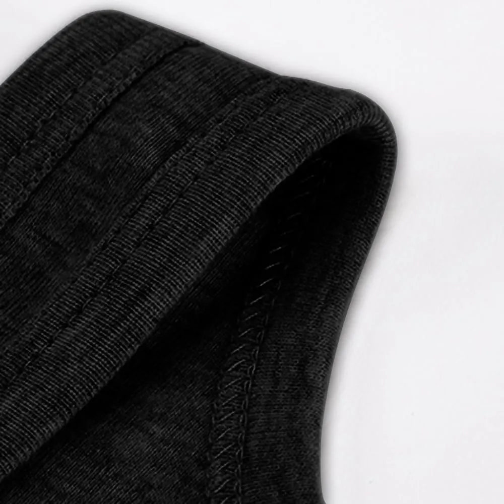 3-6 Pack Men's 100% Cotton Wife Beater A-Shirts Undershirt Plain Ribbed Tank Top