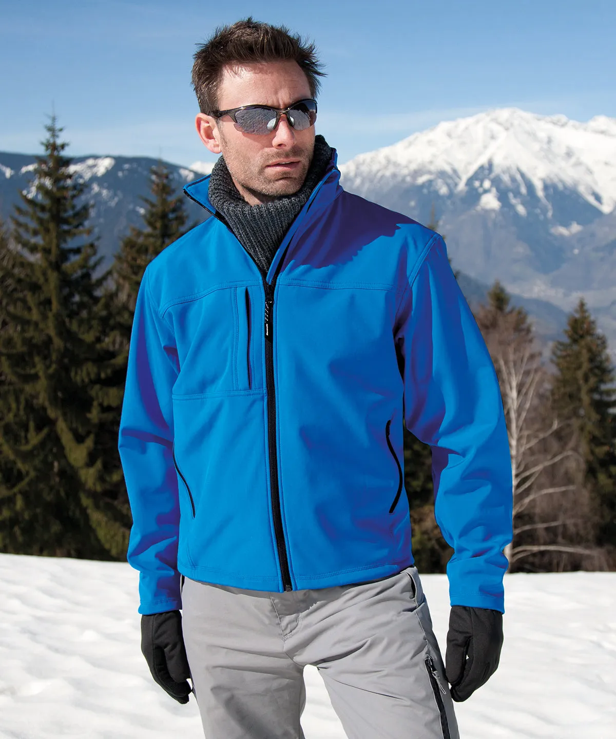 Classic softshell jacket | Navy
