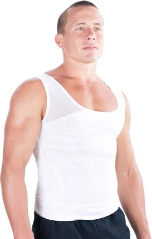 Esteem Apparel Original Men's Chest Compression Shirt to Hide Gynecomastia Moobs Shapewear