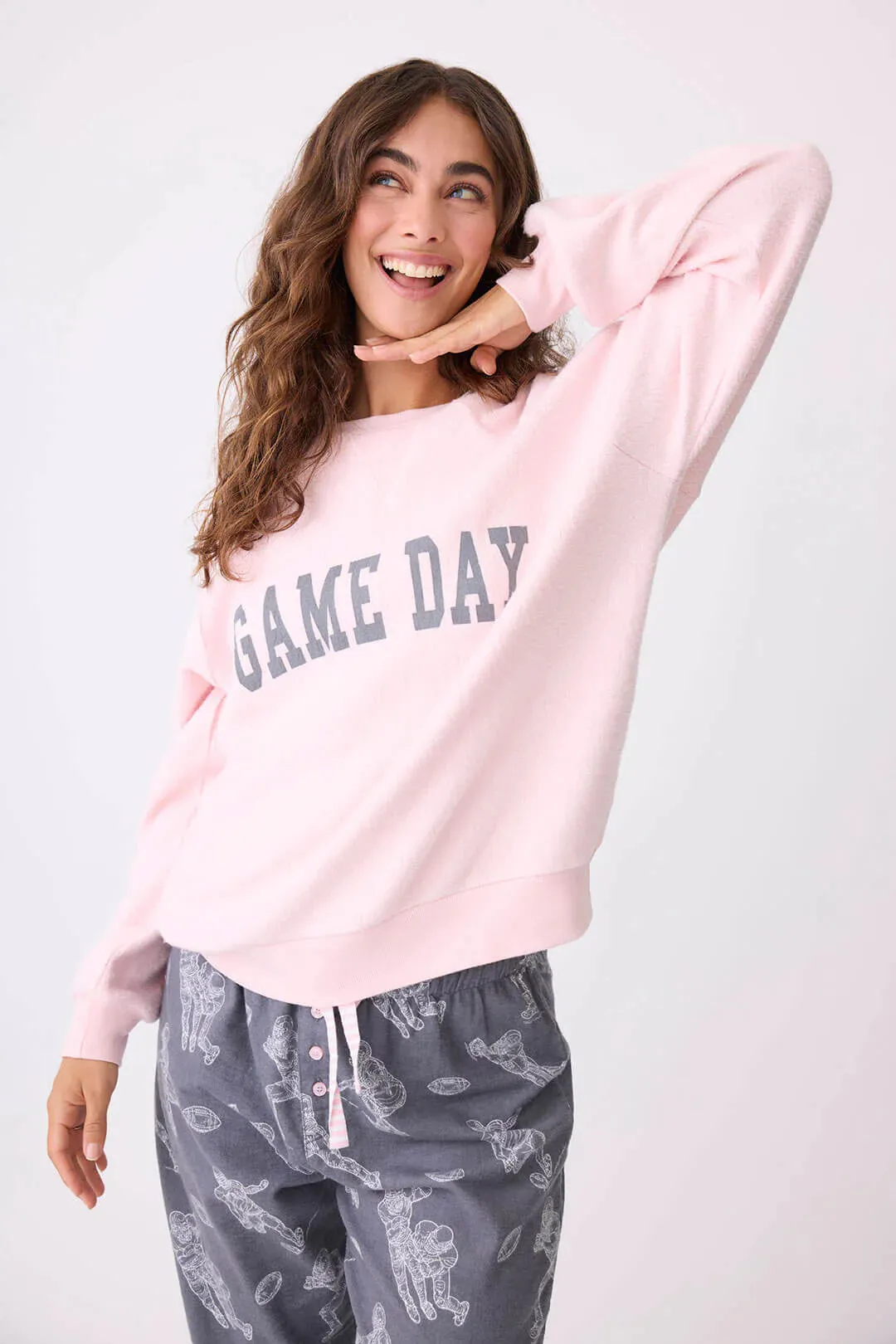 Game Day L/S Flannel Top