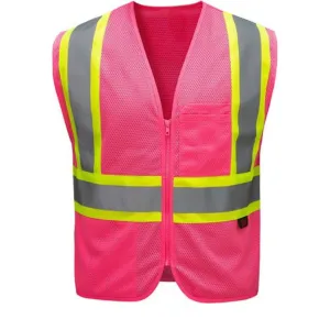 GSS 3139 Pink Safety Vest