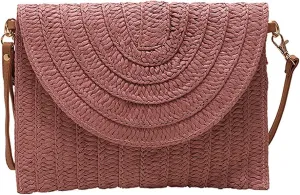 Handheld Bag Single Shoulder Crossbody Paper Debate Bag Casual Woven Women's Bag All Purpose Bag