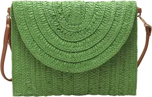 Handheld Bag Single Shoulder Crossbody Paper Debate Bag Casual Woven Women's Bag All Purpose Bag