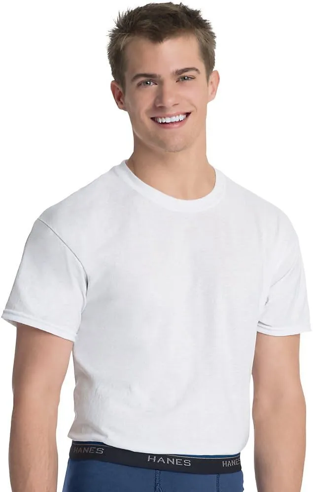 Hanes Men's ComfortBlend Crew Undershirt 3-Pack