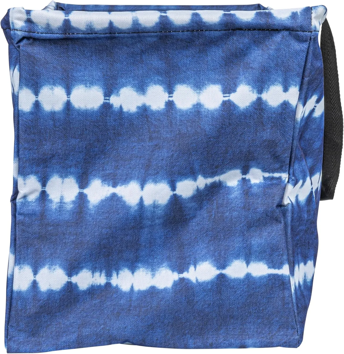 Household Essentials Krush Container All-Purpose Utility Tote, Water-Resistant Vinyl Lining, Tie Dye