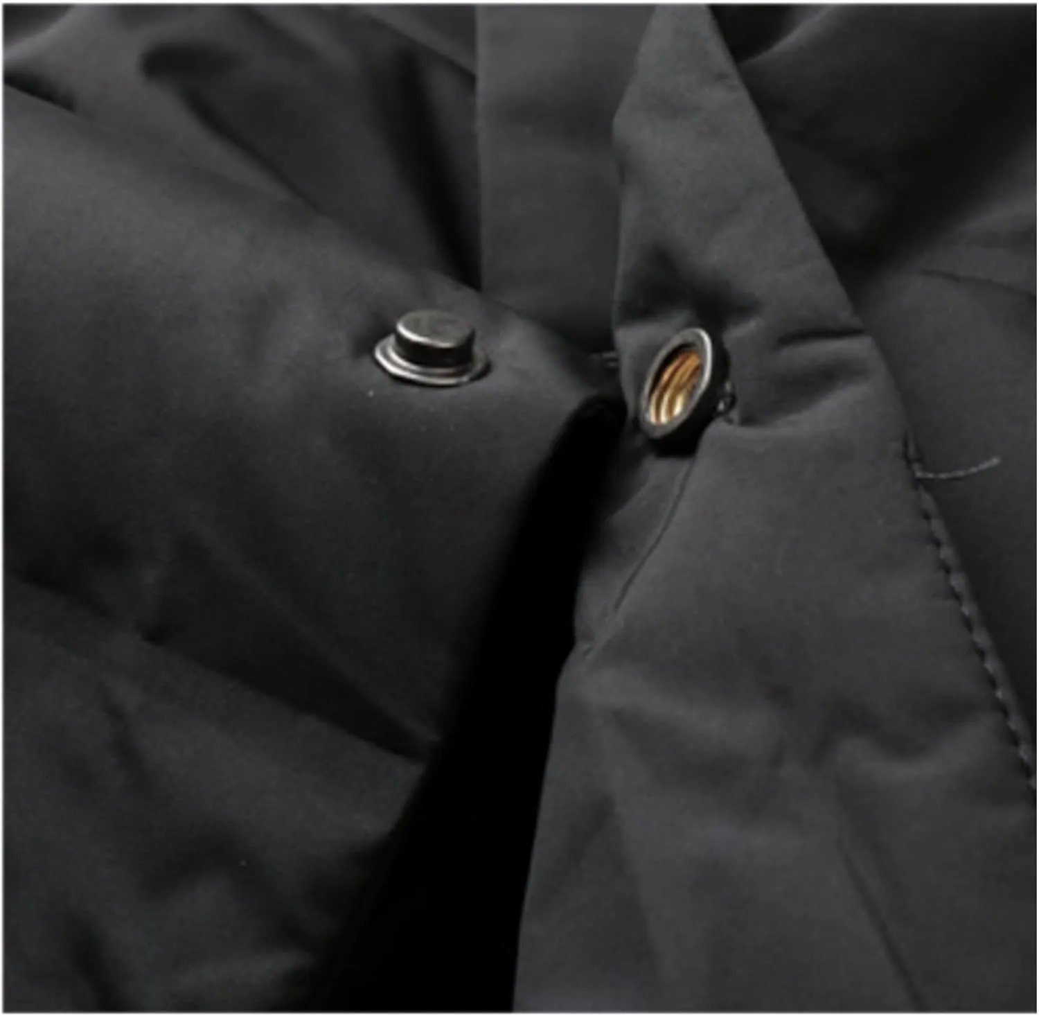 JEsilunmaMY Men's Suit Collar Insulated Puffer Jacket Winter Thermal Business Blazer Down Coats Windproof Padded Puffy Coat