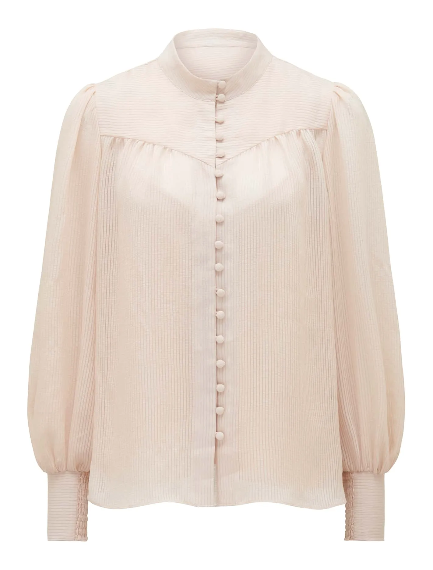 Leo Soft Stripe Blouse