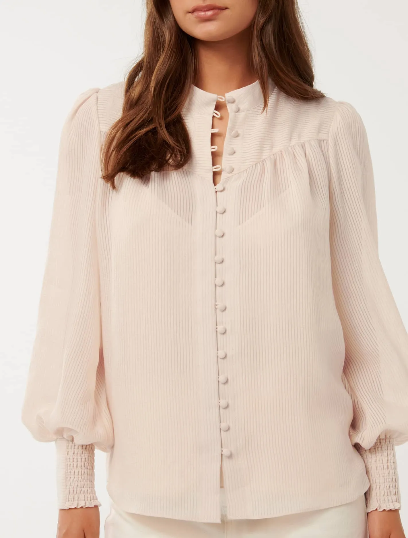 Leo Soft Stripe Blouse