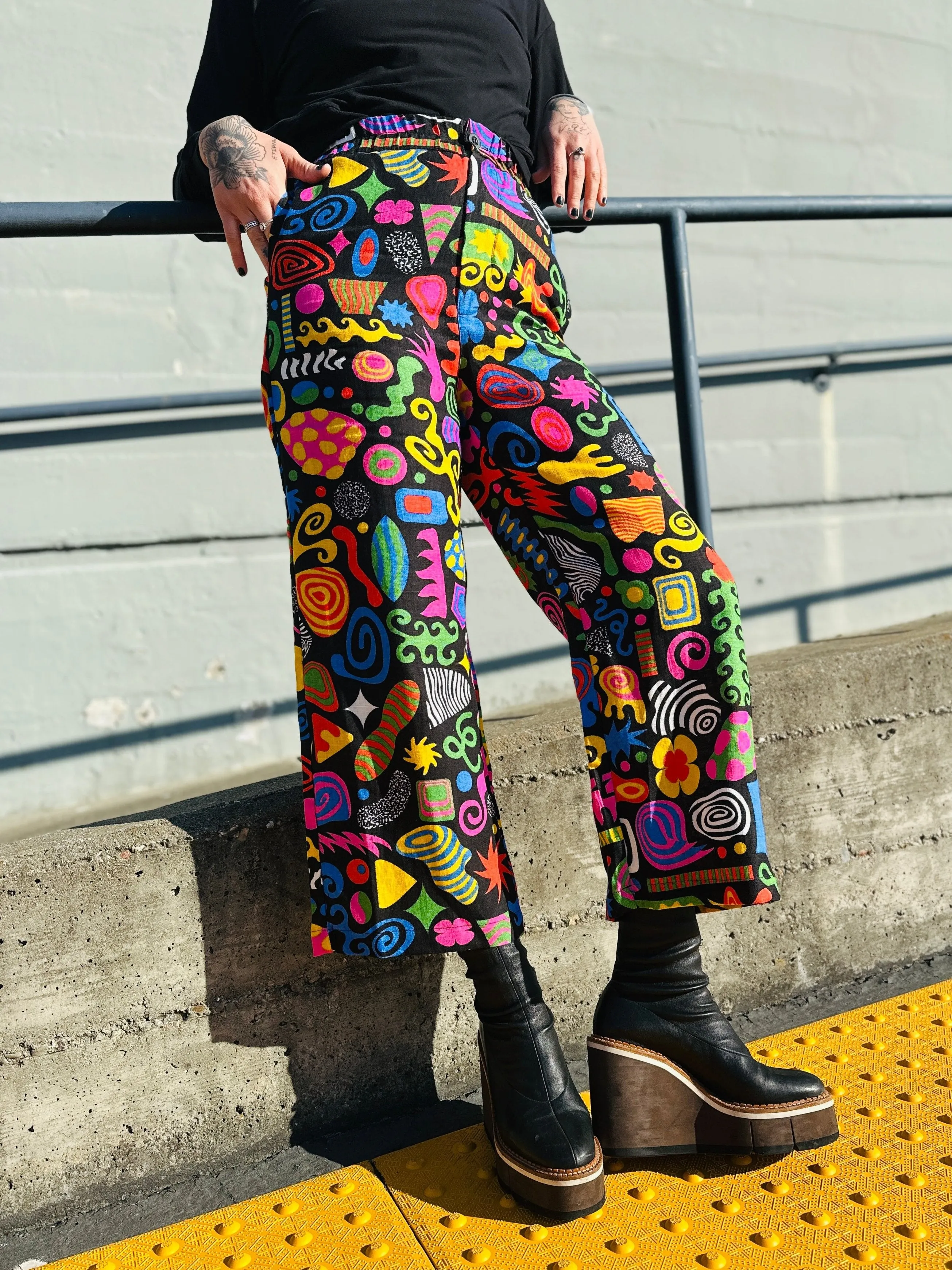 Linen Catalina Pant ~Party Mix~