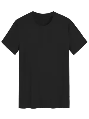 Men's Soft Viscose Cooling Undershirt for Tall Men