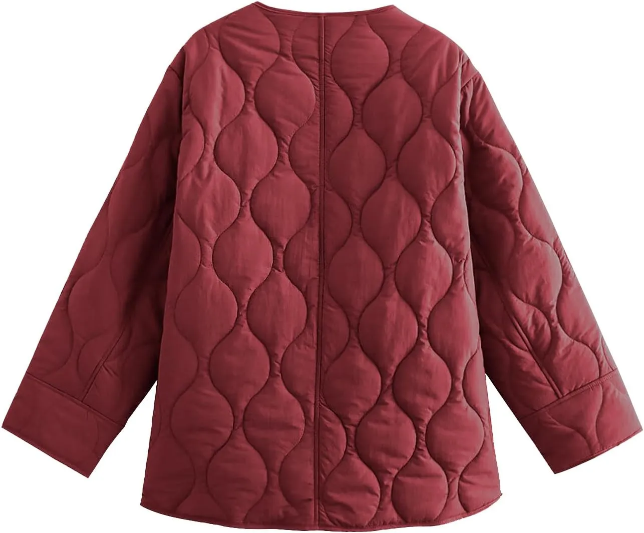 PEHMEA Women's Quilted Lightweight Jackets Button Down Puffer Jacket Coats Fashion Warm Padded Outwear with Pockets