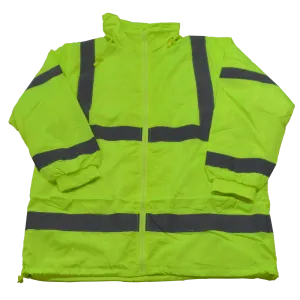 Petra Roc LWB-C3 ANSI Class 3 Windbreaker Jacket With Detachable Hood