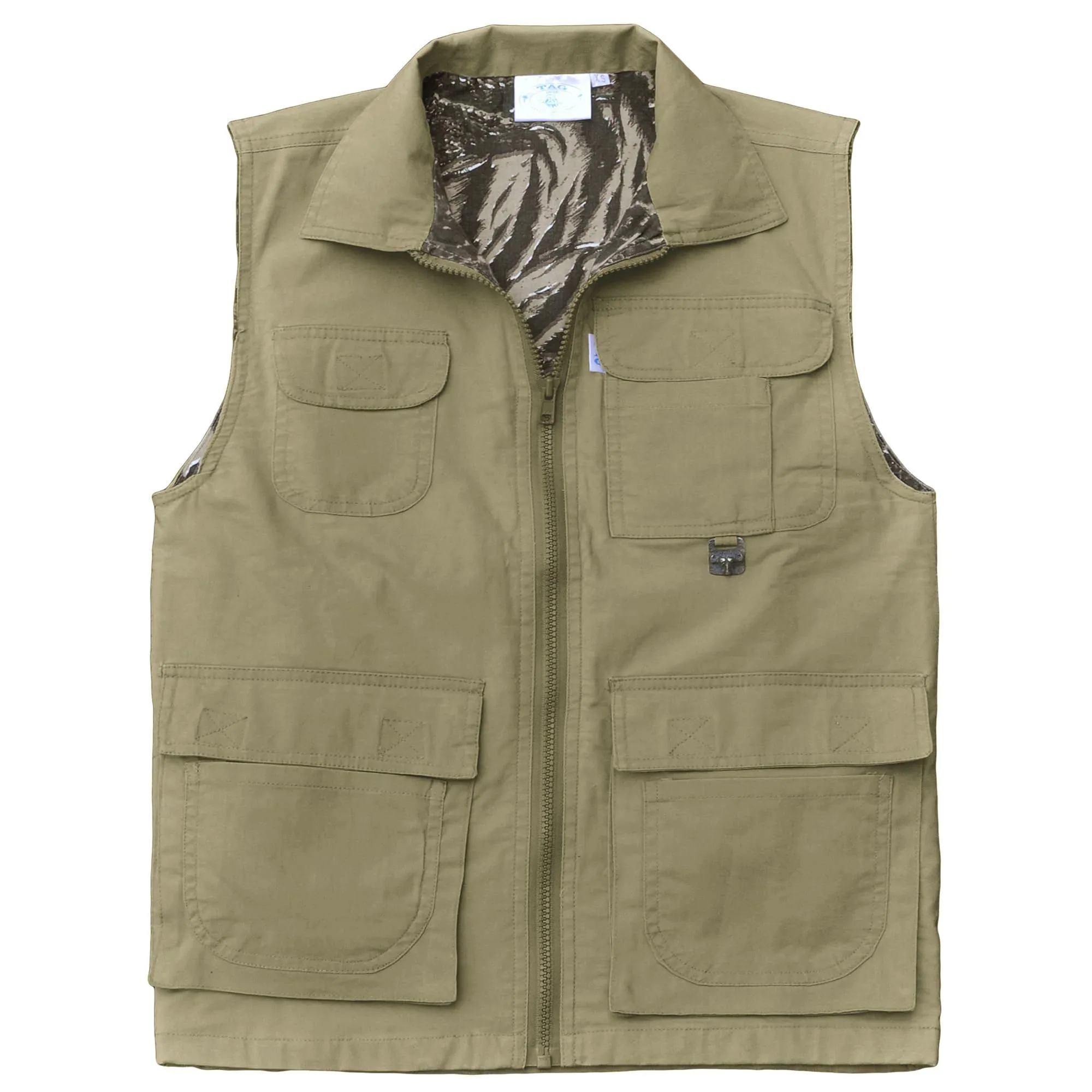 Tag Safari Women's Safari Vest with Covered Oversized Pockets