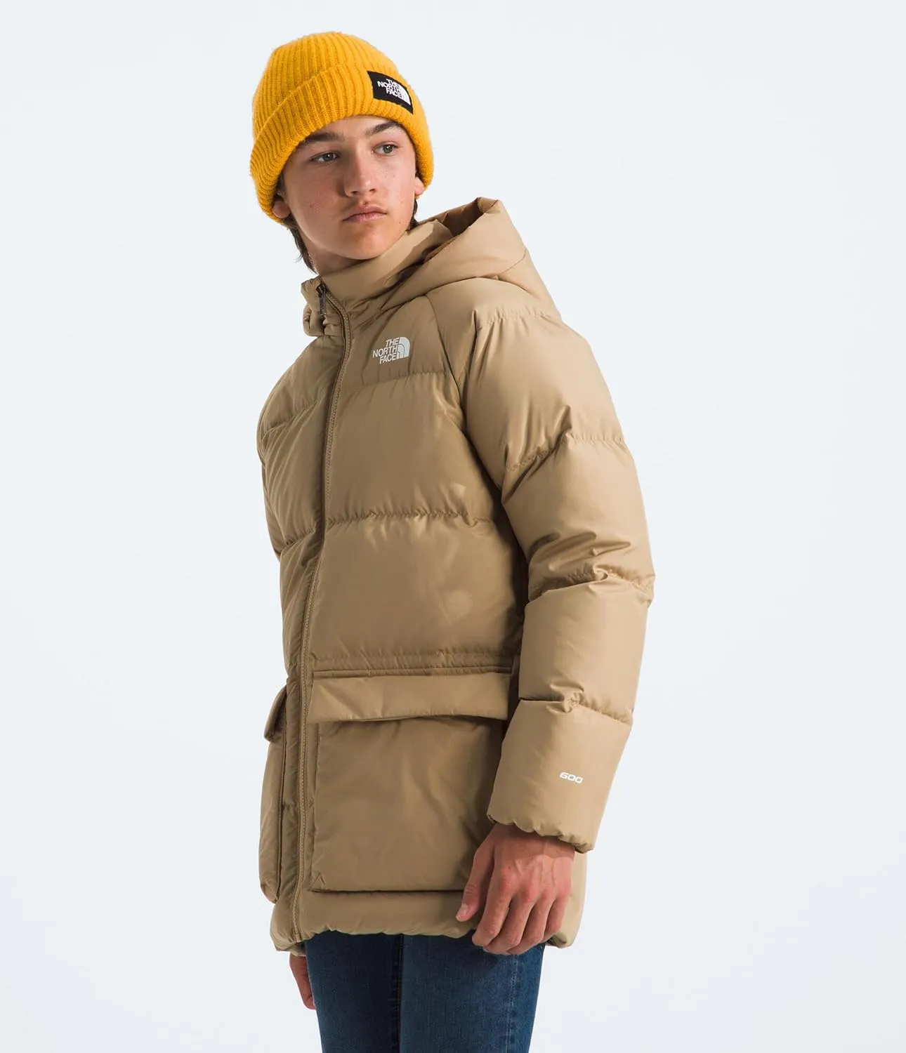 THE NORTH FACE Teen North Down Fleece-Lined Short Parka