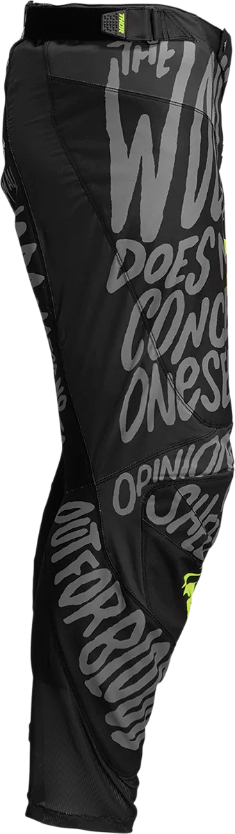 THOR Youth Pulse Counting Sheep Pants - Charcoal/Acid - 20 2903-2074