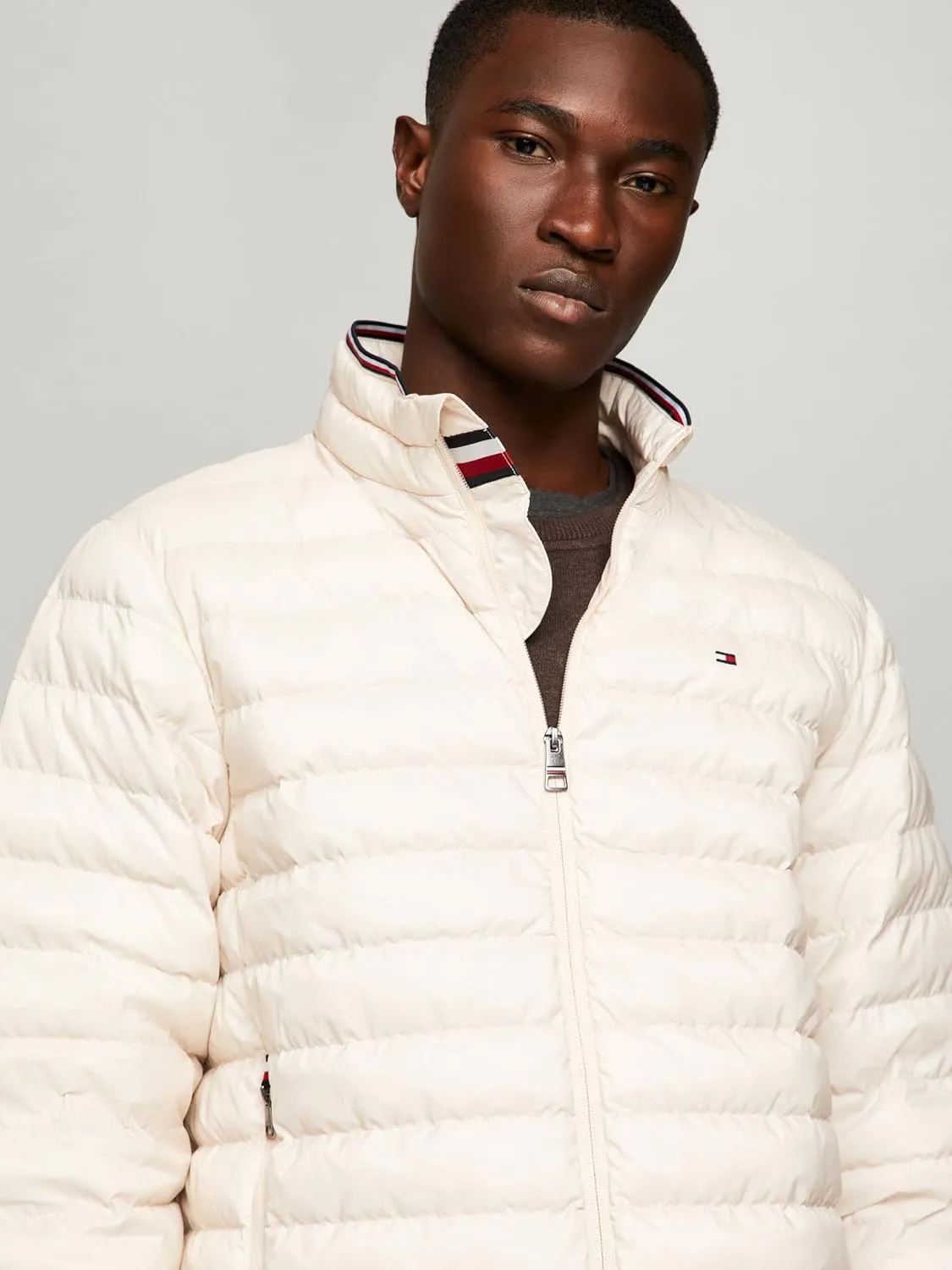 TOMMY HILFIGER Men's Real Down Insulated Packable Puffer Jacket
