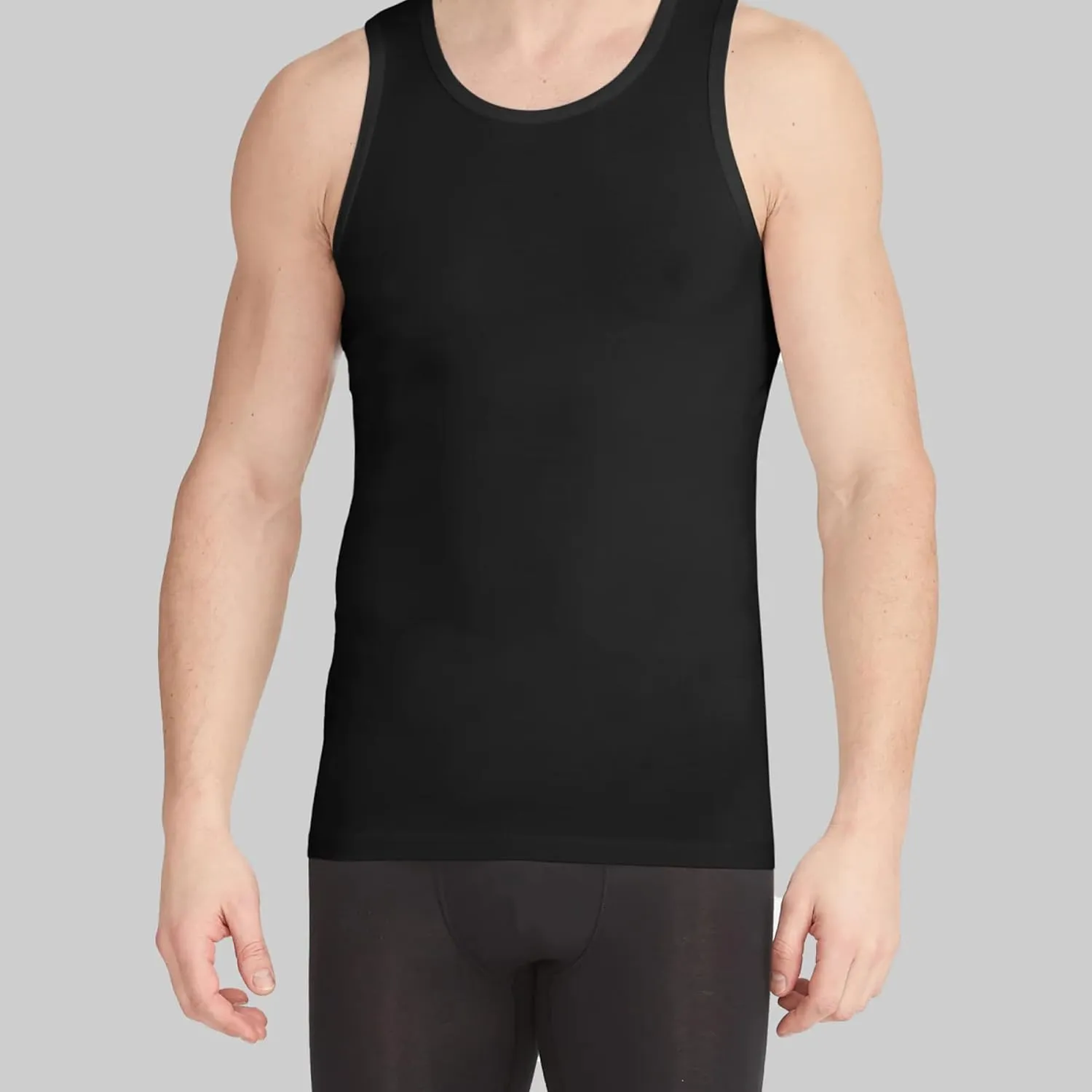 Tommy John Men's Second Skin Tank Undershirt