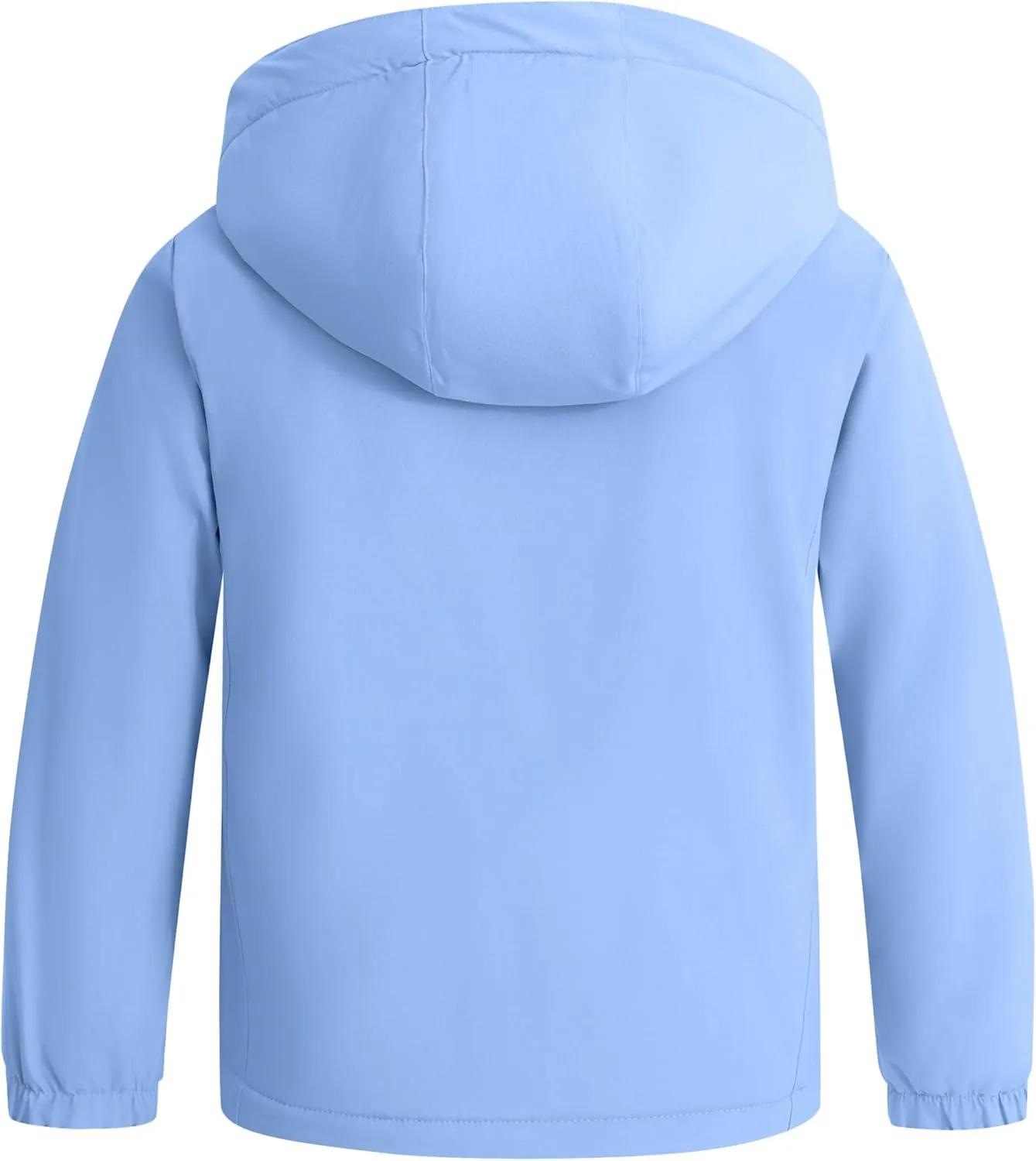wantdo Girls Winter Coat Waterproof Windbreaker Snow Ski Jacket Warm Thick Rain Coats Kids Jacket with Removable Hood