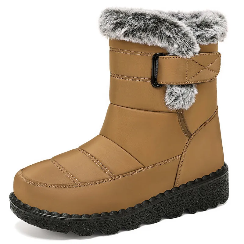 Women's Warm Padded Fleece Lined Snow Boots