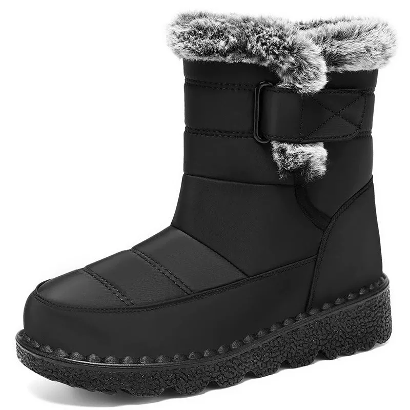 Women's Warm Padded Fleece Lined Snow Boots