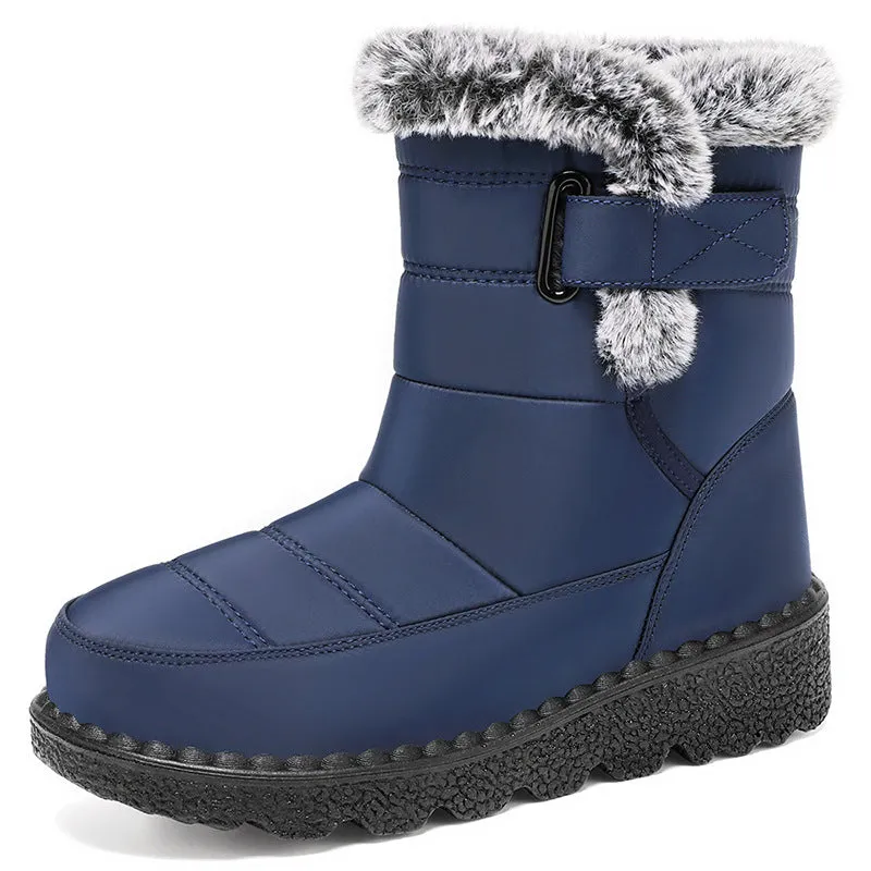 Women's Warm Padded Fleece Lined Snow Boots