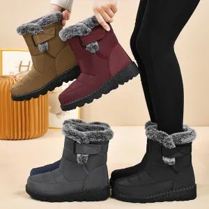 Women's Warm Padded Fleece Lined Snow Boots
