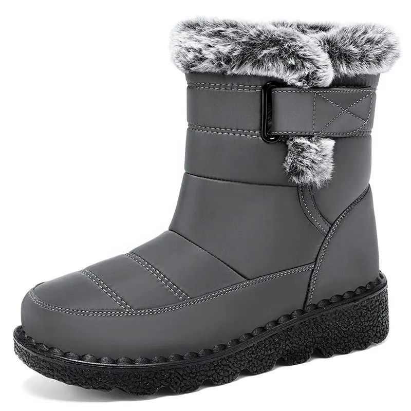 Women's Warm Padded Fleece Lined Snow Boots