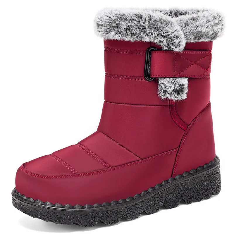 Women's Warm Padded Fleece Lined Snow Boots