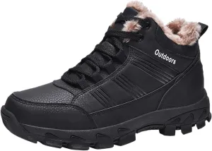 Work Boots for Men Waterproof Hiking Sneakers Ankle Ladies Safety Toe Shoes for Women Composite Toe Winter Outdoor Botas Waterproof Non Slip Hike Grounded Footwear